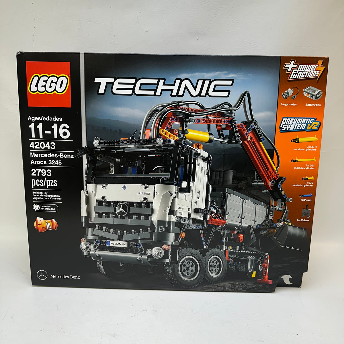 New LEGO Mercedes-Benz Arocs 3245 42043 TECHNIC Mercedes-Benz 2793pcs