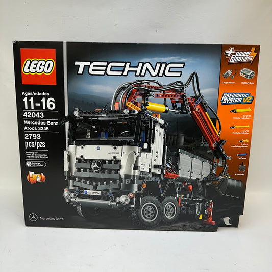 New LEGO Mercedes-Benz Arocs 3245 42043 TECHNIC Mercedes-Benz 2793pcs