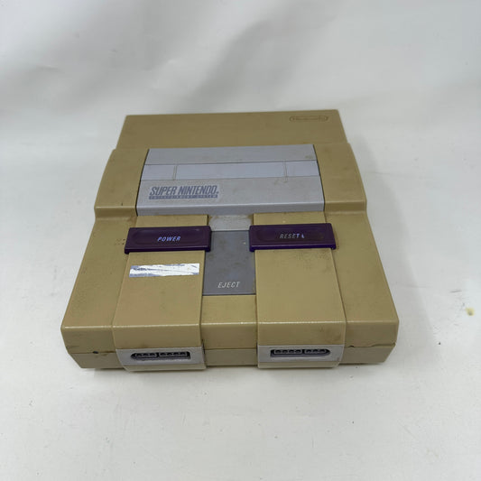 Nintendo Super Entertainment SNES Console Gaming System SNS-001 Gray