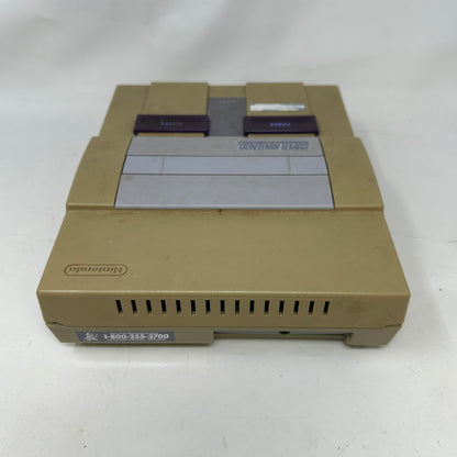 Nintendo Super Entertainment SNES Console Gaming System SNS-001 Gray