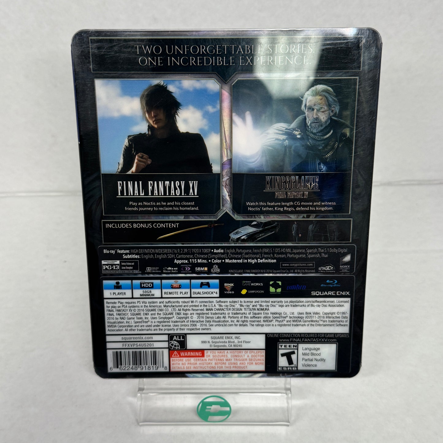 Final Fantasy XV [Deluxe Edition] (Sony PlayStation 4 PS4, 2016)