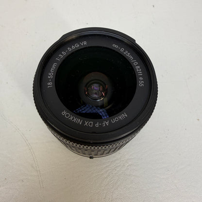 Nikon D3400 24.2MP Digital SLR DSLR Camera w/Nikon AF-P DX VR 18-55mm Lens