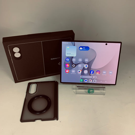 Factory Unlocked Samsung Galaxy Z Fold8 12GB RAM 256GB SM-F971U1 Graphite