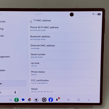 Factory Unlocked Samsung Galaxy Z Fold8 12GB RAM 256GB SM-F971U1 Graphite