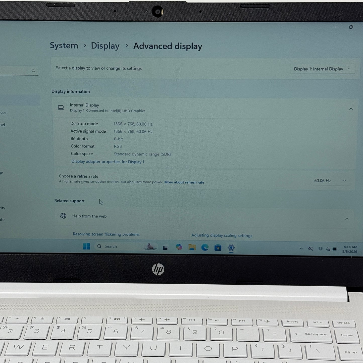 HP Laptop 14-DQ3000DX Celeron N4500 1.1GHz 4GB RAM 64GB SD
