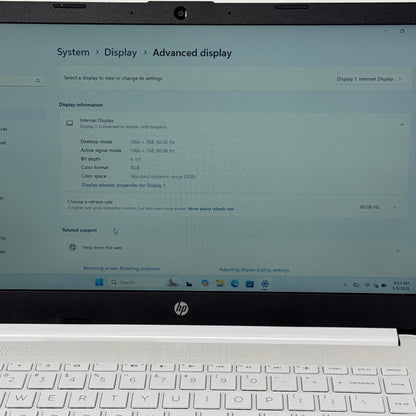 HP Laptop 14-DQ3000DX Celeron N4500 1.1GHz 4GB RAM 64GB SD