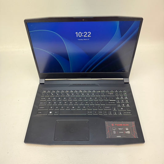 MSI Pulse GL66 11UCK 15.6" i7-11800H 2.3GHz 16GB RAM 1TB SSD GeForce RTX 3050