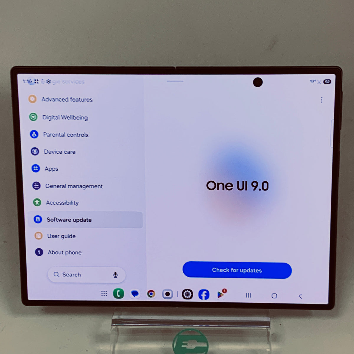 Factory Unlocked Samsung Galaxy Z Fold8 12GB RAM 256GB SM-F971U1 Graphite