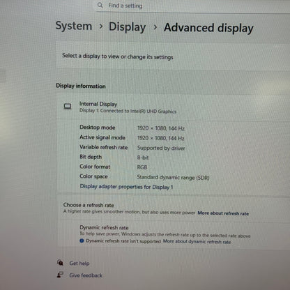 MSI Pulse GL66 11UCK 15.6" i7-11800H 2.3GHz 16GB RAM 1TB SSD GeForce RTX 3050