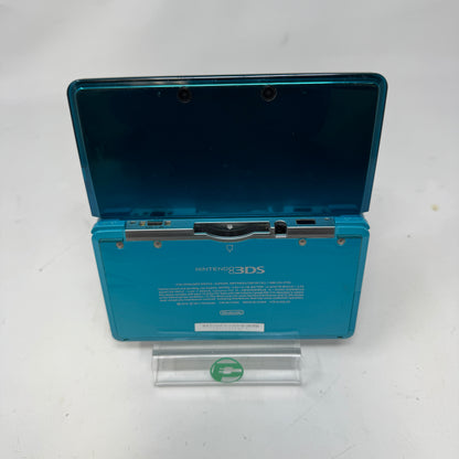 Nintendo 3DS Handheld Game Console CTR-001 Aqua Blue