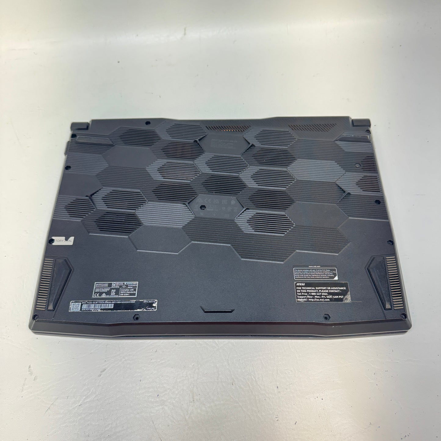 MSI Pulse GL66 11UCK 15.6" i7-11800H 2.3GHz 16GB RAM 1TB SSD GeForce RTX 3050