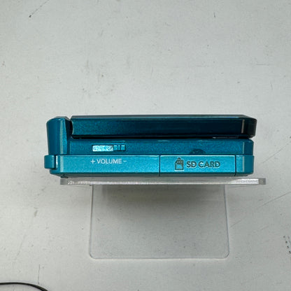Nintendo 3DS Handheld Game Console CTR-001 Aqua Blue