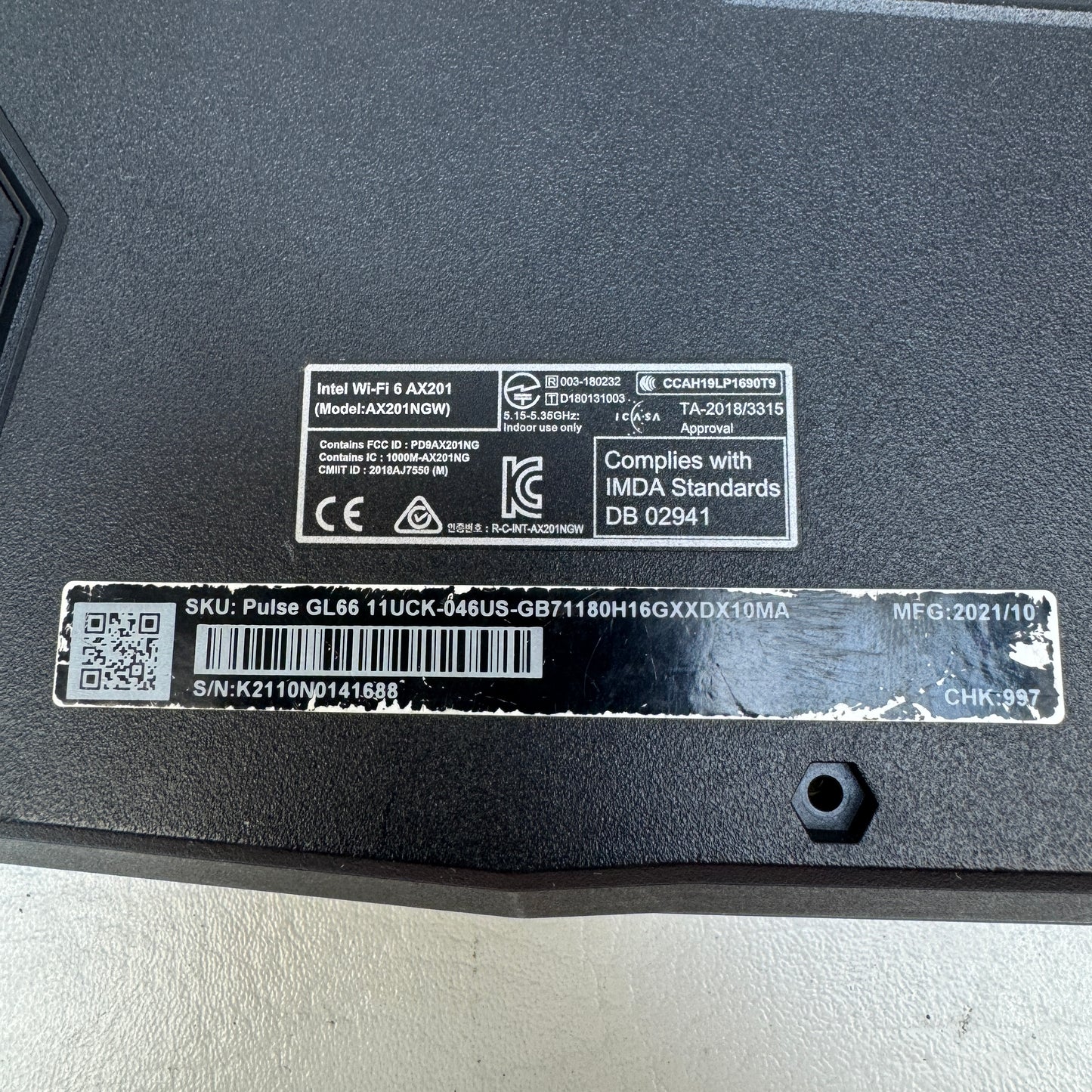 MSI Pulse GL66 11UCK 15.6" i7-11800H 2.3GHz 16GB RAM 1TB SSD GeForce RTX 3050