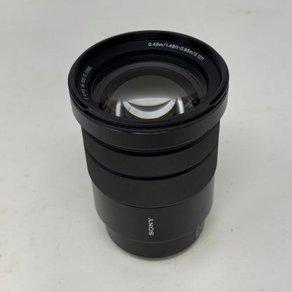 Sony E 18-105mm f/4 E-Mount Power Zoom G Lens SELP18105G Auto & Manual Lens