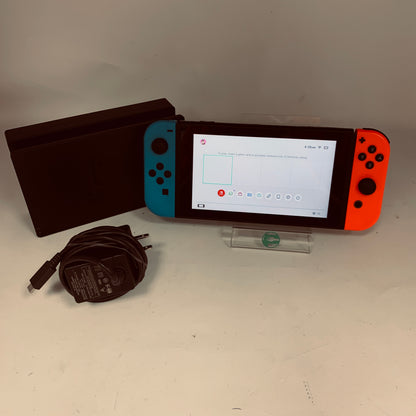 Nintendo Switch Console with Neon Blue Nintendo Switch