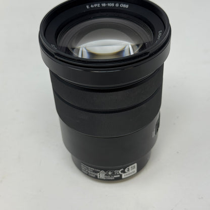 Sony E 18-105mm f/4 E-Mount Power Zoom G Lens SELP18105G Auto & Manual Lens