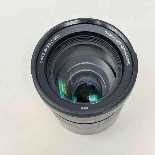 Sony E 18-105mm f/4 E-Mount Power Zoom G Lens SELP18105G Auto & Manual Lens