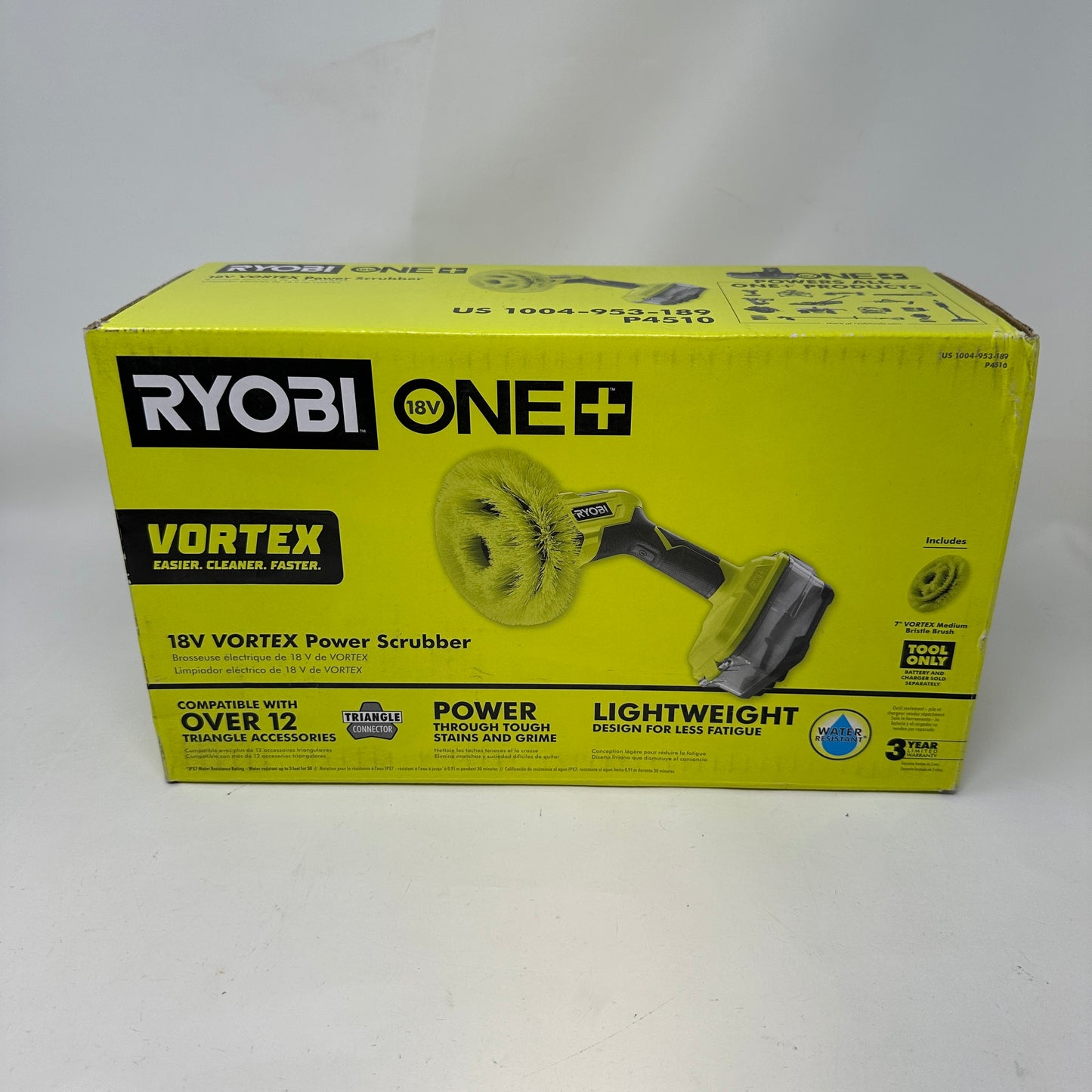 New Ryobi 18V Electric Spin Scrubber P4510