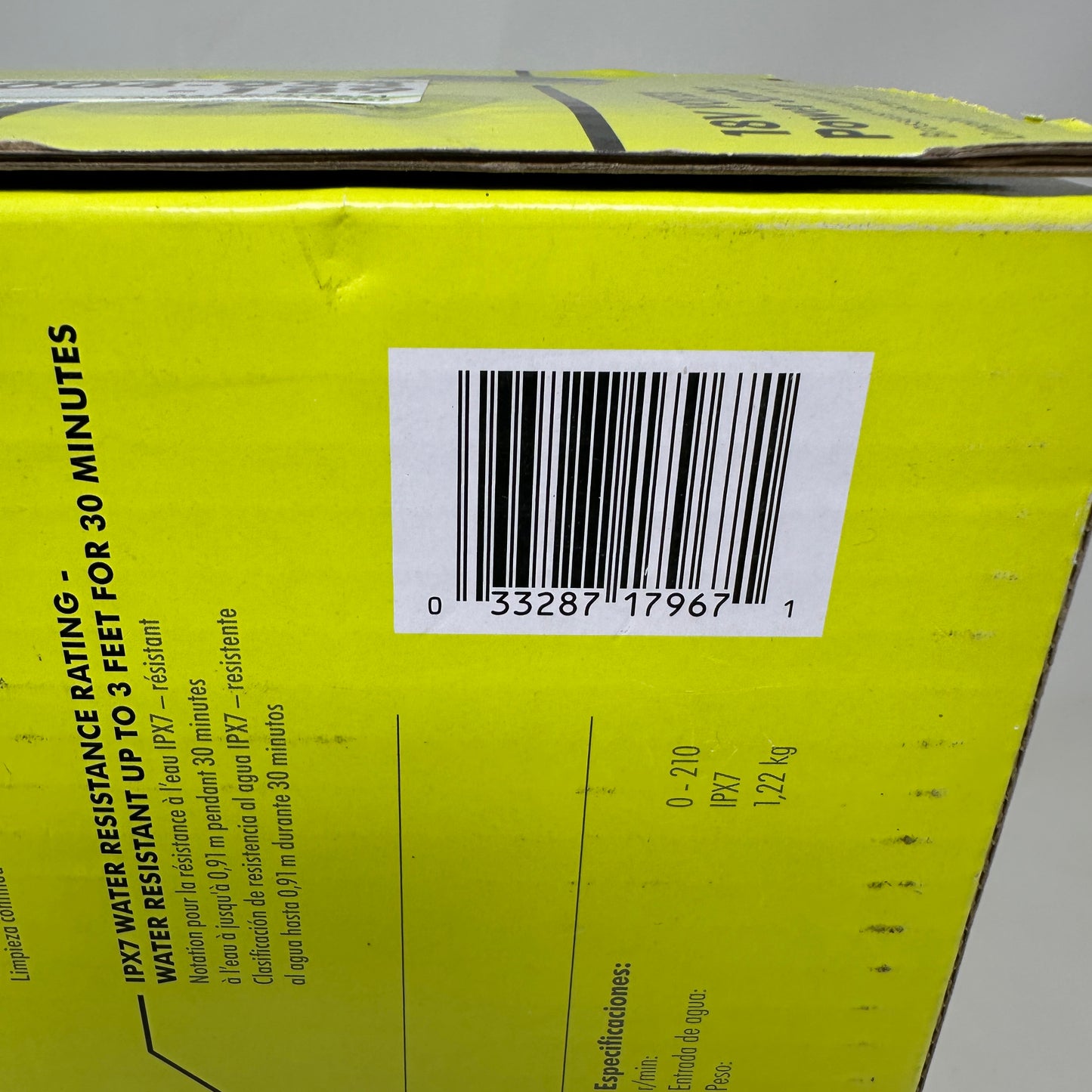 New Ryobi 18V Electric Spin Scrubber P4510