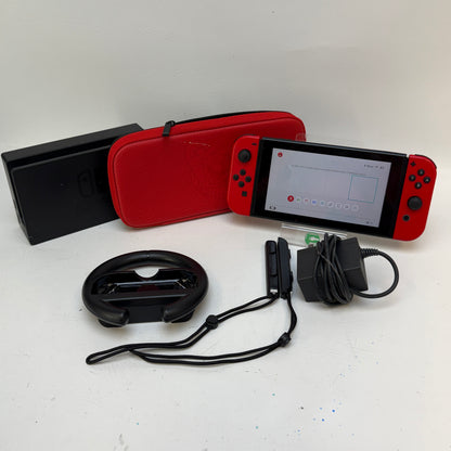Nintendo Switch v2 Console Gaming System HAC-001(-01)  Mario Red Edition