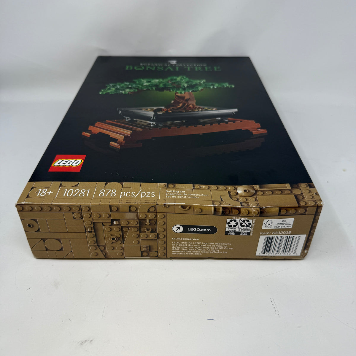New Lego Icons Botanical Collection Bonsai Tree 10281 Adult Building Kit
