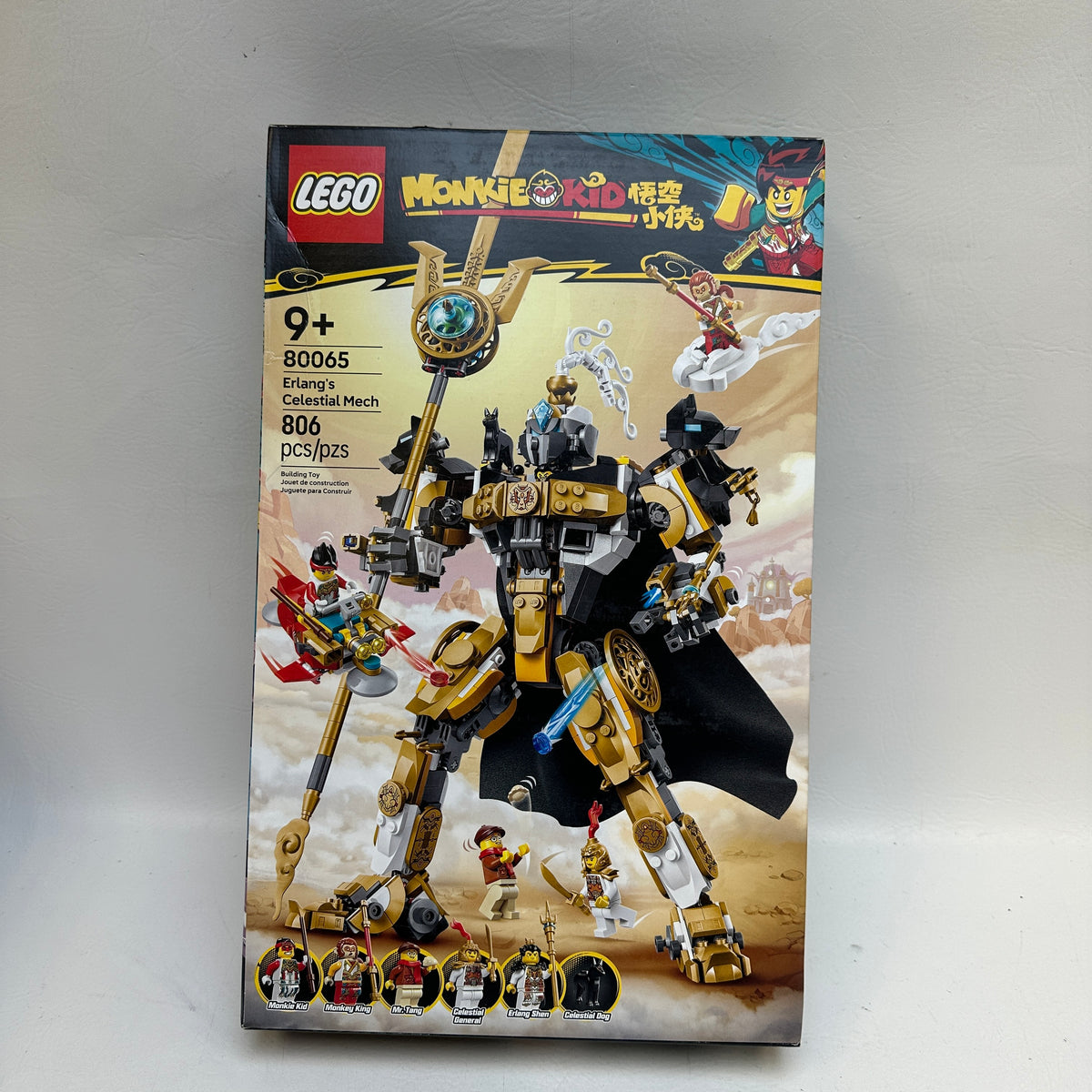 New LEGO Erlang's Celestial Mech 80065 Monkie Kid 806pcs