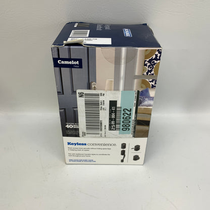 New Schlage BE365 V CAM 716 Camelot Keypad Electronic Deadbolt Aged Bronze Lock