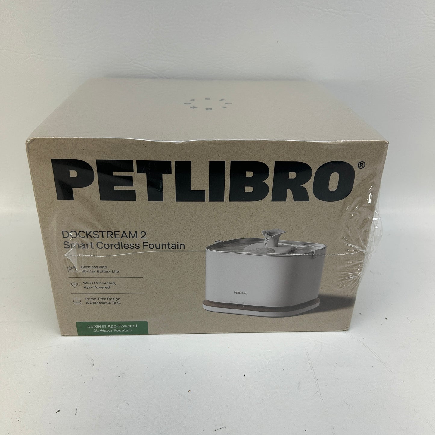 New Petlibro Dockstream 2 Smart Cordless Battery Operated Fountain 62-36116-01C