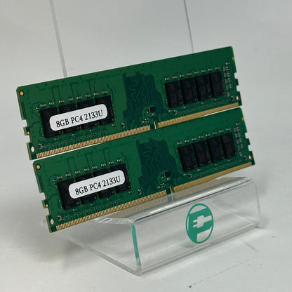 Micron  PC4-2133U-8GB 16GB (2x8GB) RAM DDR4 2133MHz MTA16ATF2G64AZ-2G6