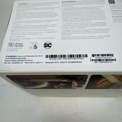 Meta Quest 3S 128GB Standalone All-in-One VR Headset P97