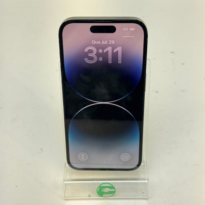 Factory Unlocked Apple iPhone 14 Pro 128GB Space Black MPXT3LL/A