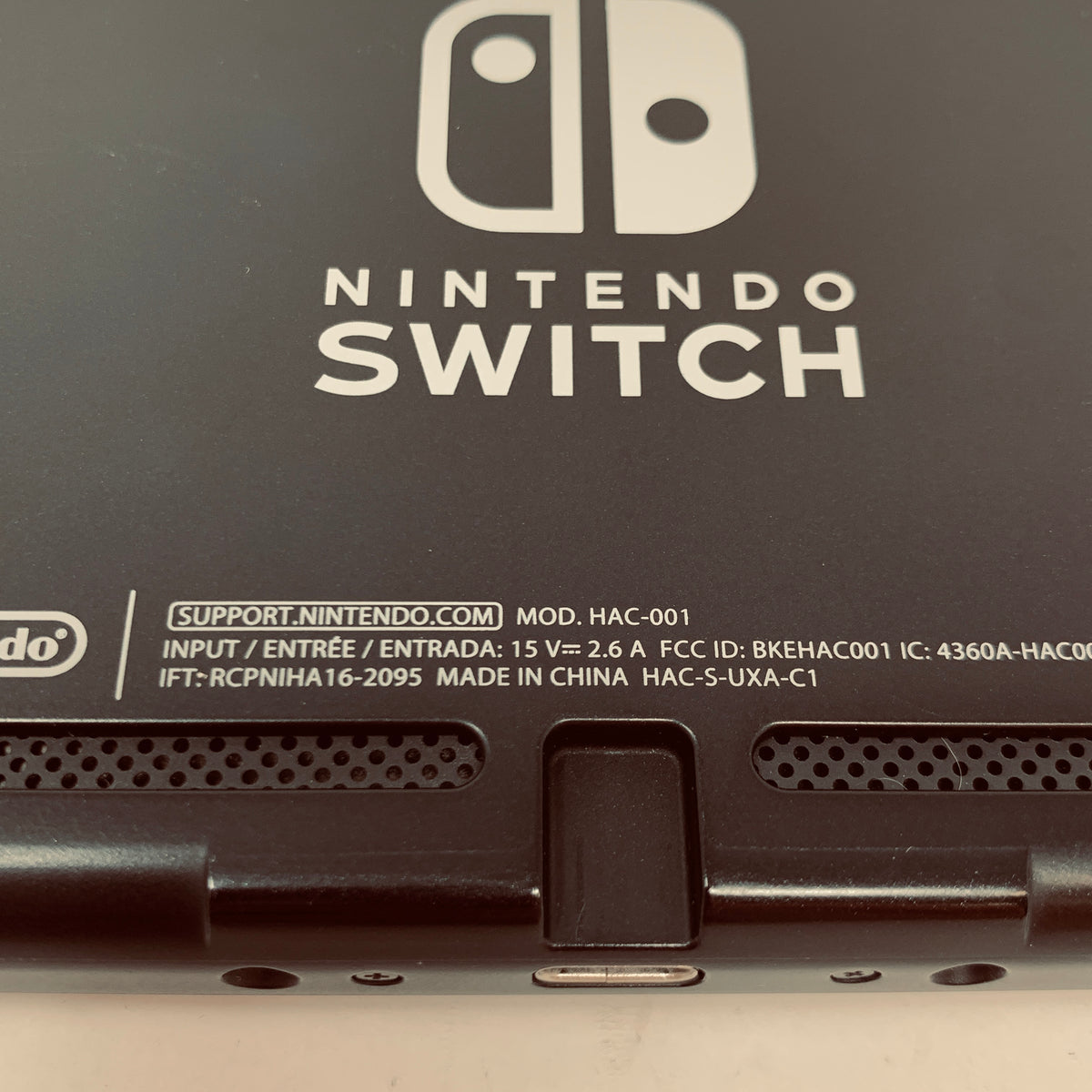 Nintendo Switch v1 Console Gaming System HAC-001 Gray