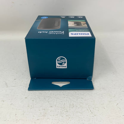 New Philips DLK4195A/37 Desktop Power Hub Charging Station