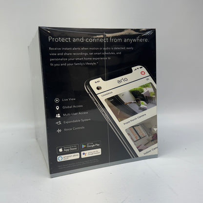 New Arlo Pro 3 VMS4240B-100NAS 2-Camera Security System 2K HDR Wireless Black