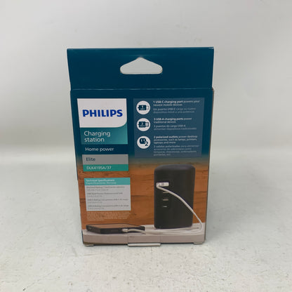 New Philips DLK4195A/37 Desktop Power Hub Charging Station