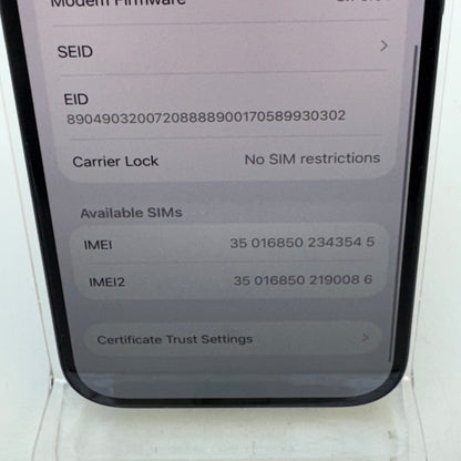 Factory Unlocked Apple iPhone 15 128GB Black FTLV3LL/A