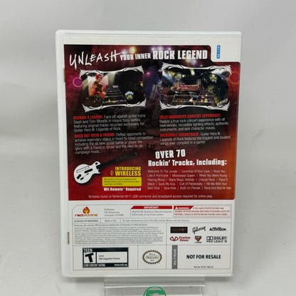 Guitar Hero III Legends of Rock (Nintendo Wii, 2007)