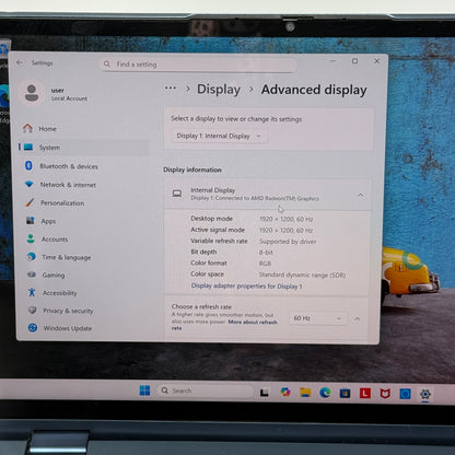 Lenovo Yoga 6 2-in-1 13ALC7 13.3" Ryzen 7 5700U 1.8GHz 16GB RAM 512GB SSD