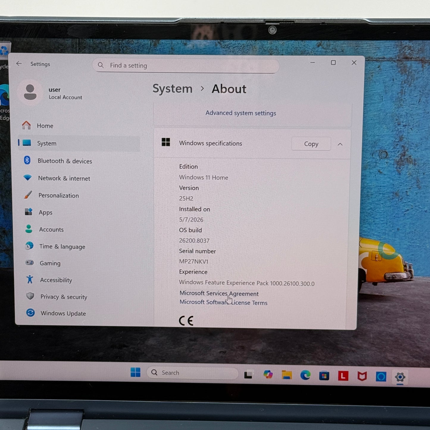Lenovo Yoga 6 2-in-1 13ALC7 13.3" Ryzen 7 5700U 1.8GHz 16GB RAM 512GB SSD