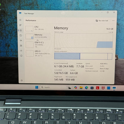 Lenovo Yoga 6 2-in-1 13ALC7 13.3" Ryzen 7 5700U 1.8GHz 16GB RAM 512GB SSD