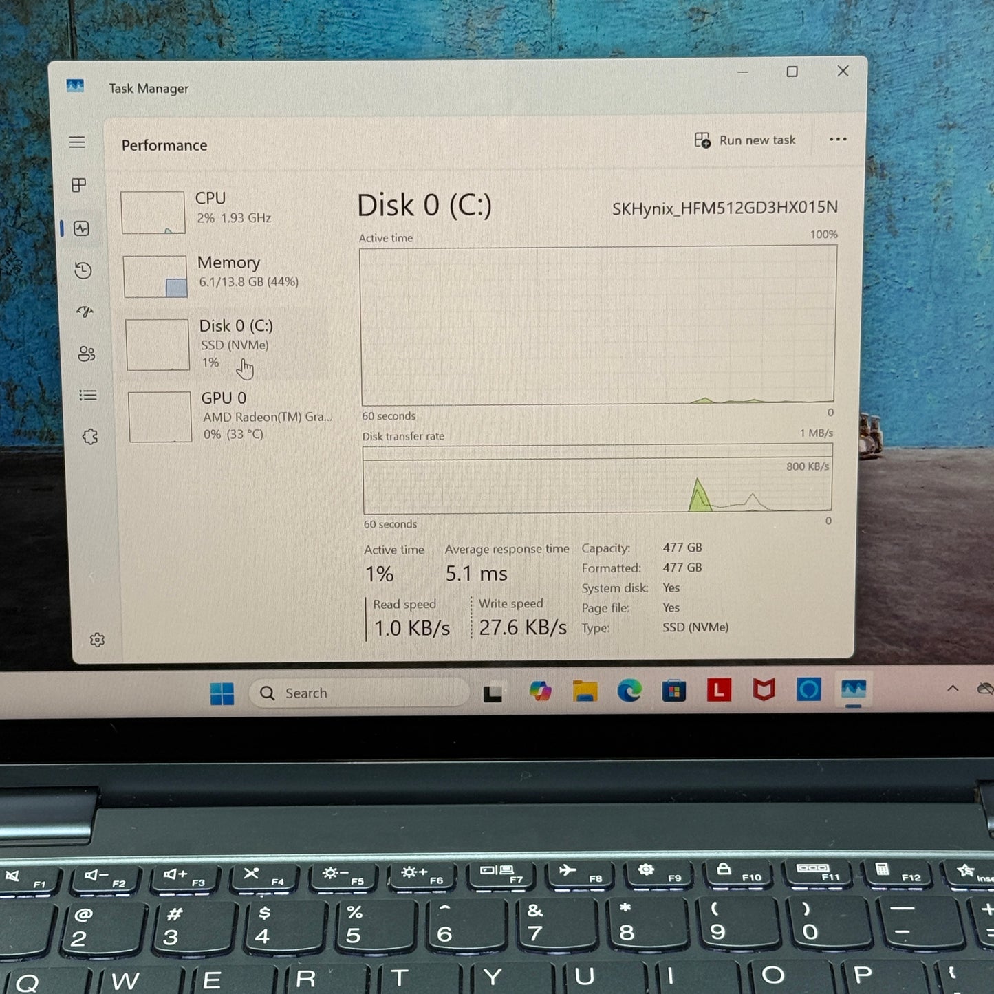 Lenovo Yoga 6 2-in-1 13ALC7 13.3" Ryzen 7 5700U 1.8GHz 16GB RAM 512GB SSD