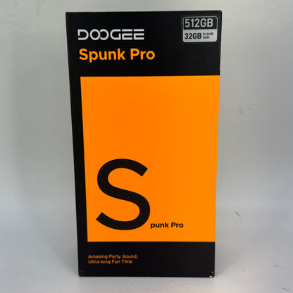 GSM Unlocked Doogee S Punk Pro 8+12/512GB 10800 MAh 14 Space Sliver