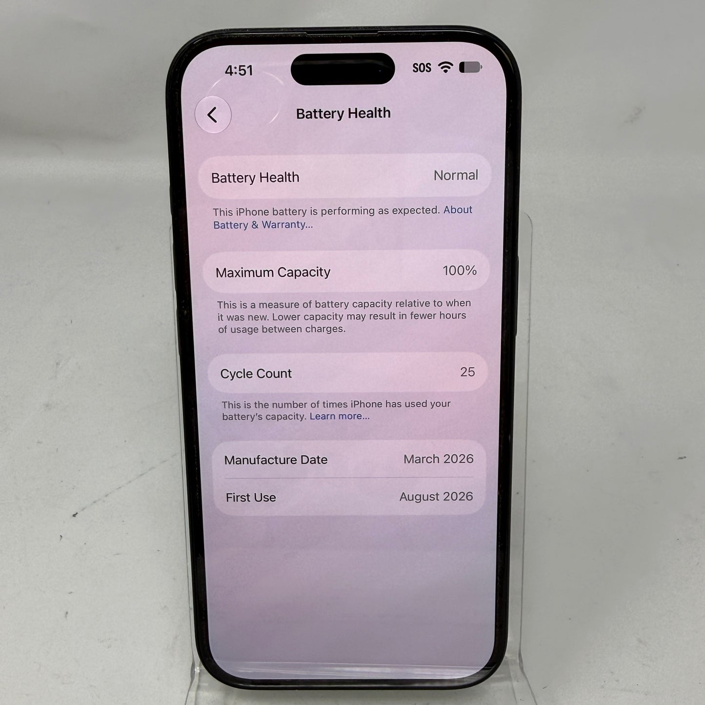 Factory Unlocked Apple iPhone 16 128GB Black MYAP3LL/A