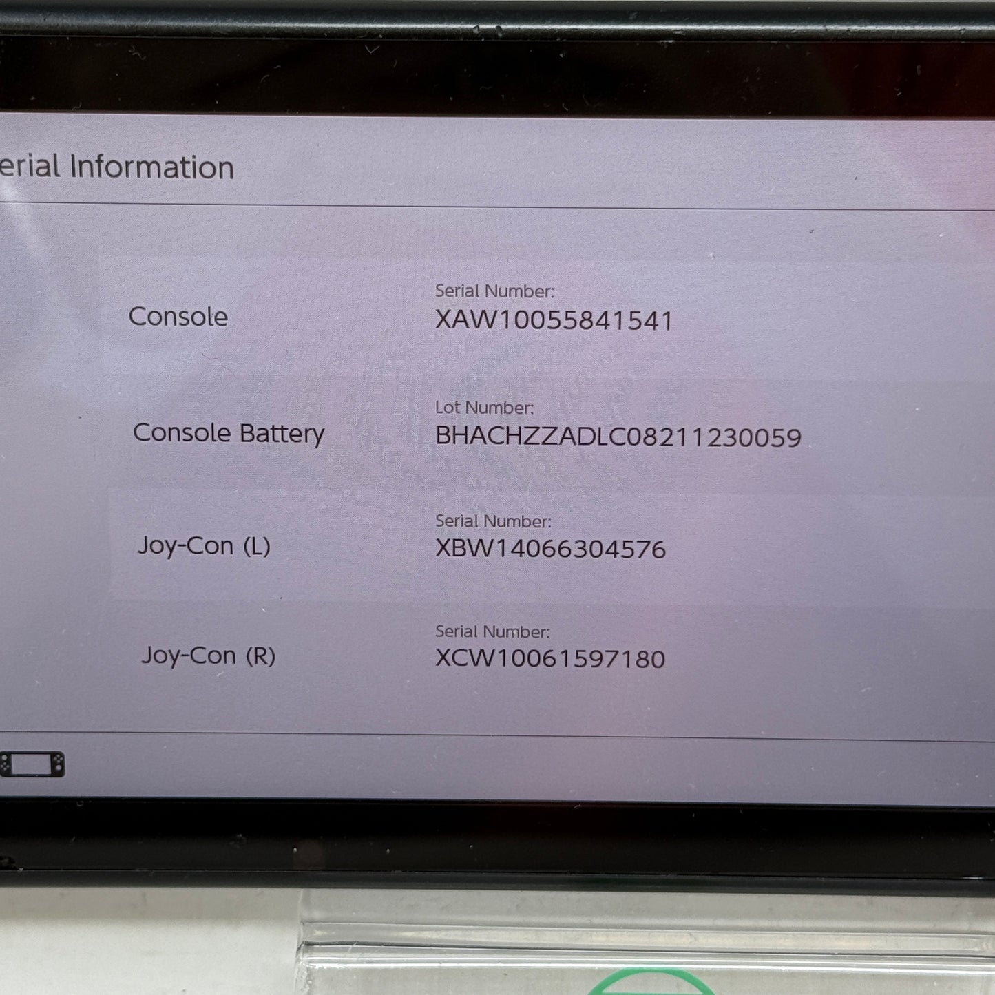 Nintendo Switch v1 Console Gaming System HAC-001 Red/Black