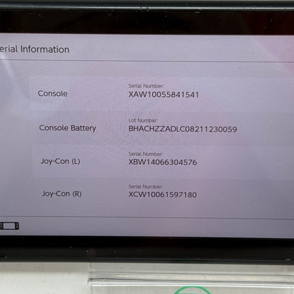 Nintendo Switch v1 Console Gaming System HAC-001 Red/Black