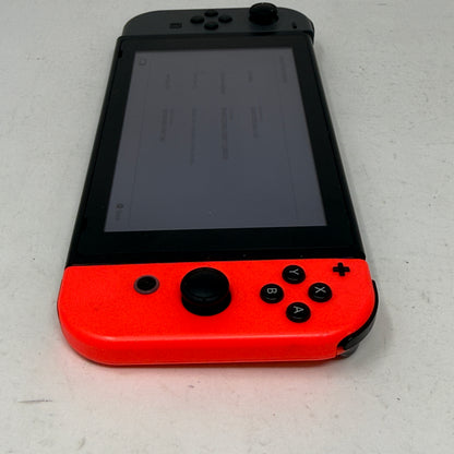 Nintendo Switch v1 Console Gaming System HAC-001 Red/Black