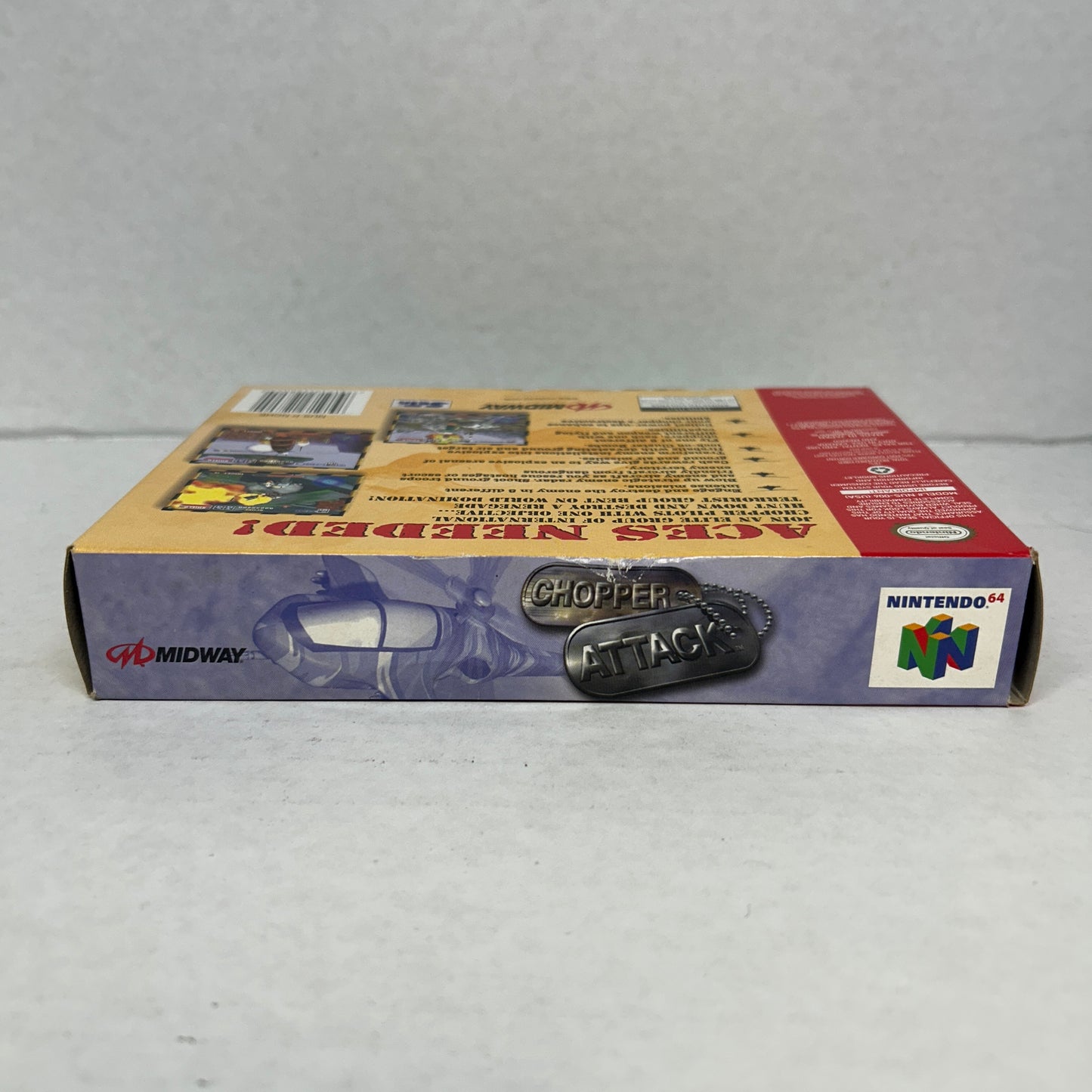 Chopper Attack (Nintendo 64 N64, 1998) CIB