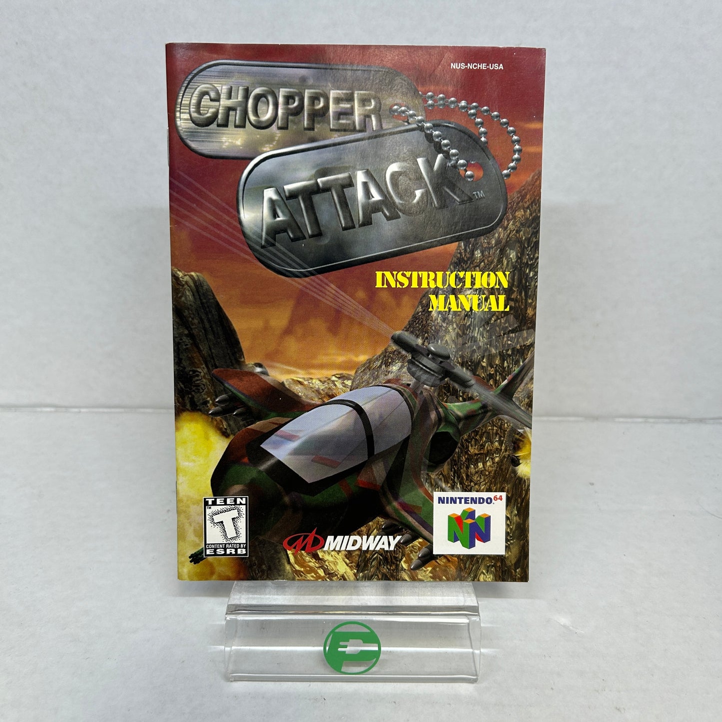 Chopper Attack (Nintendo 64 N64, 1998) CIB