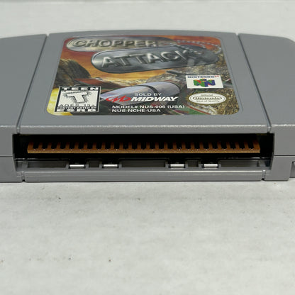 Chopper Attack (Nintendo 64 N64, 1998) CIB
