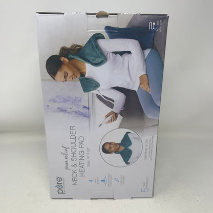 New Pure Enrichment Pure Relief Heating Pad for Neck and Shoulders PEHNECK-B
